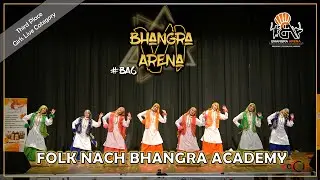 Folk Nach Bhangra Academy || Girls Live Category || Bhangra Arena 6 (2025)
