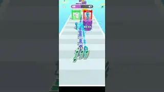 # merge grebber # level 046 # new hyper casual gameplay # kill the enemy # shorts