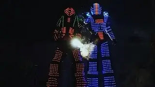 LED Robots La Hora Loca California Co2gun