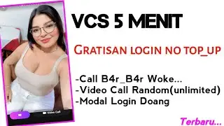 Yang Real 100% Ajha...!!! Apk vcs online (unlimited coin) video call random HD, aplikasi vcs real