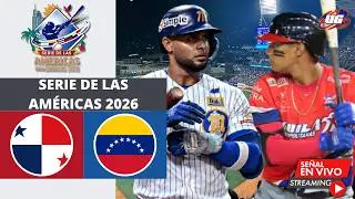 🔴 EN VIVO: PANAMA VS VENEZUELA ⚾​ SERIE DE LAS AMÉRICAS 2026 / JUEVES 5 FEBRERO