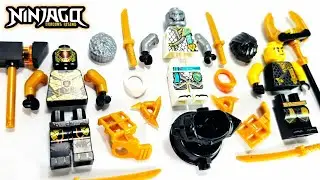 Lego Ninjago Cole, Zane and Imperium Guard Commander | Ninjago Dragons Rising