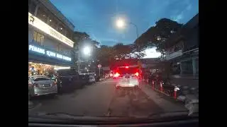 Telawi Bangsar parking Terasek dusk