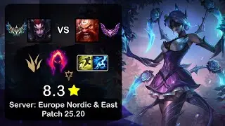Elise Jungle vs Gragas - EUNE Challenger - Patch 25.20