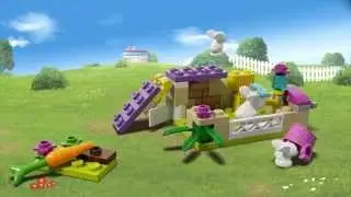 Lego Friends | 41087 | Bunny and Babies | Lego 3D Review