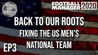 FM20 Beta International Management &mdash; Эпизод 3 &mdash; Колумбия и жеребьёвка &mdash; мужская сборная США
