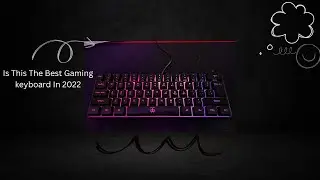 THE BEST gaming keyboard in 2022! (Budget Amazon finds) #gaming #gamingkeyboard #pc #viral #shorts