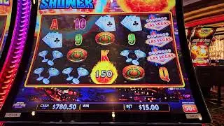🔥 Возмутительная сессия на игровом автомате Fire Link Triple Nova Desert Nights в центре Лас-Вега...