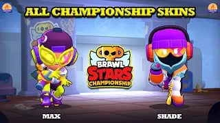 Brawl Stars | Все чемпионские скины разблокированы | Максимальное количество чемпионских скинов о...