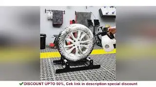Professional Car Tire Wheel Hub Cleaning Rack Rotating Rolling Wheel Hub Cleaning Special Car Wash S