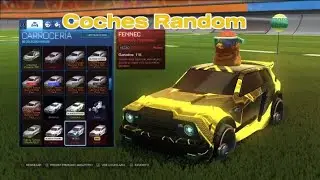 Coches Random Gameplay #9 Rocket league PS4 