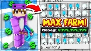 NEW MONEY FARM MAKES TRILLIONS on NEW MINECRAFT GENS SERVER! | New Minecraft Tycoon Gens Server