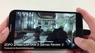ZOPO ZP990 CAPTAIN S Games review MODERN COMBAT ZERO HOUR 4 by zopomobileshop