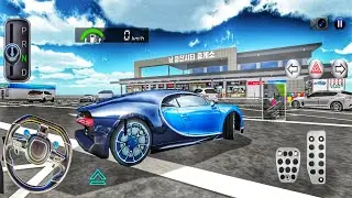 Epic Bugatti Chiron Parking & Refuel Challenge | 3D Driving Class Android Gameplay