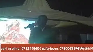 TAMBUA SABATO YA KWELI// MKUTANO WA INJILI- MADIANY- SIAYA, UNABII WA BIBILIA SIKU YA 9// BEN KOECH 
