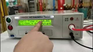 GD9850A AC/DC HIPOT TEST SET & INSULATION RESISTANCE TESTER