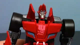 Transformers Robots in Disguise Warrior Class Sideswipe Figure Review