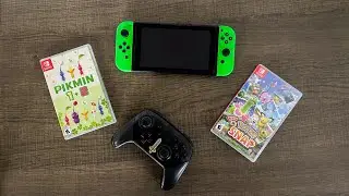 Unboxing Pikmin 1+2 y New Pokemon Snap ft. @facudscgamer