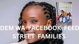 DEM WA FB  FEED AND  GIFT STREET FAMILIES  WITH  FOOD