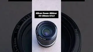 Nikon Zoom-Nikkor 43-86mm f/3.5 #lens #photography #nikkor #lenses #photographer #nikonphotography
