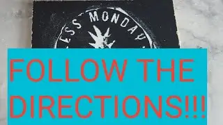 #chalkpainting/Trying chalk painting for first time/EPIC FAIL the first 2 attempts/Mrs vee