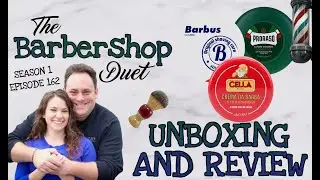 The Barbershop Duet - Proraso Green, Barbus, and Cella Shave Soap - Unboxing and Review