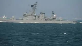 DDG-172 Shimakaze underway on SUO NADA, JAPAN
