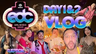 EDC ORLANDO VLOG | 2025 DAYS 1 & 2