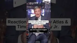 Teddy Atlas REACTS to Canelo vs. Crawford. 😅🎤