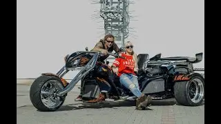 Kaszpir Trike V8 Flaming Lion и музыка для бунтарей, велосипедистов, королей дорог. Southern Rock...