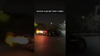 1600HP AUDI R8 TWIN TURBO 🔥