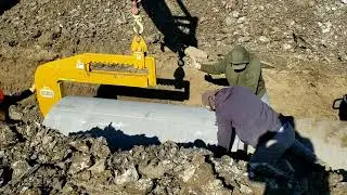 C-Hook Makes Installing Concrete Pipe Easy