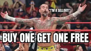 CM PUNK is a WWE SELL OUT! AEW Collision up 31%!