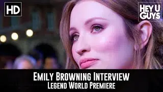 Emily Browning Interview - Legend World Premiere