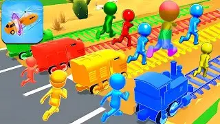 Shape Transform 🚗🏃&zwj;♂️🚲🚦All Levels Gameplay Walkthrough Android,ios New Update Ep 1116