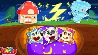 What If a Tornado Hit While We Played Outside? 🌪️😱 Storytime for Kids 🎶 Stories for Toddlers