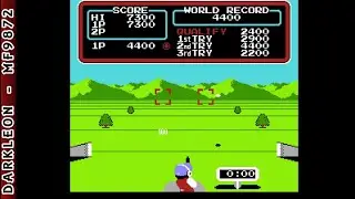 NES - Hyper Sports © 1985 Konami - Gameplay