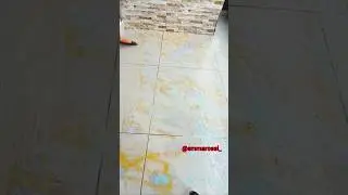 DIFFERENT FOAMS, ONE PERFECTLY CLEAN FLOOR #asmrcleaning #satisfyingcleaning #foam #floor#relaxing