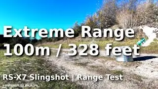RS-X7 Slingshot | Extreme Range Testing (100m)