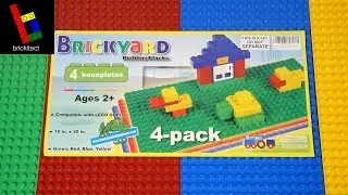 Brickyard LEGO DUPLO Baseplate Review | brickitect