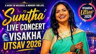 Sunitha Live Concert - Visakha Utsav 2026