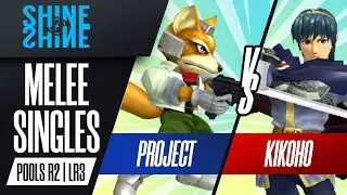 Project vs Kikoho - Melee Singles Pools LR3 - Shine 2022 | Fox vs Marth