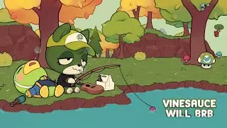 Vinesauce Webfishing Animated BRB Screen