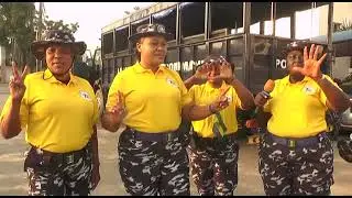 Lagos Police Women Walk for 70 years Anniversary