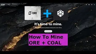 How To Mine ORE + COAL Using GPOOL