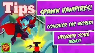 Dracula City Master: Idle Army Game, beginner tips and tricks, guide, game review, gameplay