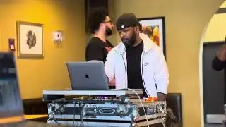 DJ SAVAGE SOUNDS at the DJ CYPHER going CRAZY!! PT. 1