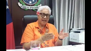 Fiame Naomi Mataafa Press Conference Thursday 4 May.Samoa Entertainment Tv