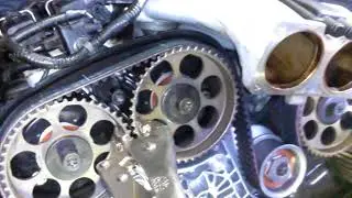 A.R.T. TIMING BELT INSTALL 3.0 3.2 V6 Cadillac CTS Catera Saab 9-5 Saturn Vue L300 part 3