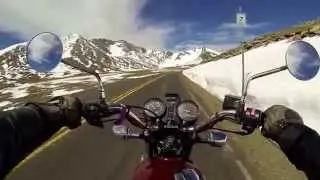 Suzuki GS650G High-Altitude Colorado Ride